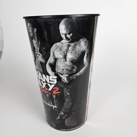 Guardians of the Galaxy Vol 2 Popcorn Bucket and Cup Cinemark limited edition - Picture 9 of 10